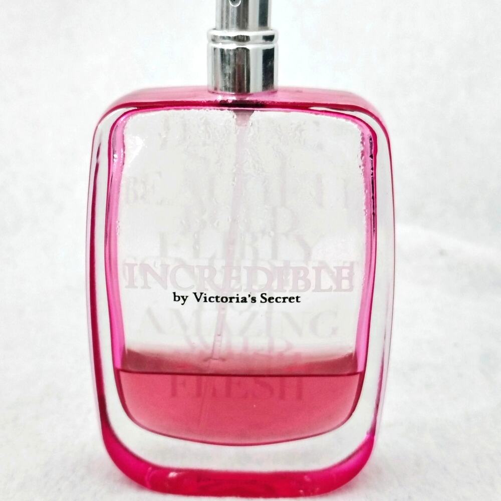 Victoria's Secret Incredible Eau de Parfum Spray 3.4oz 20% Full Fragrance No Cap